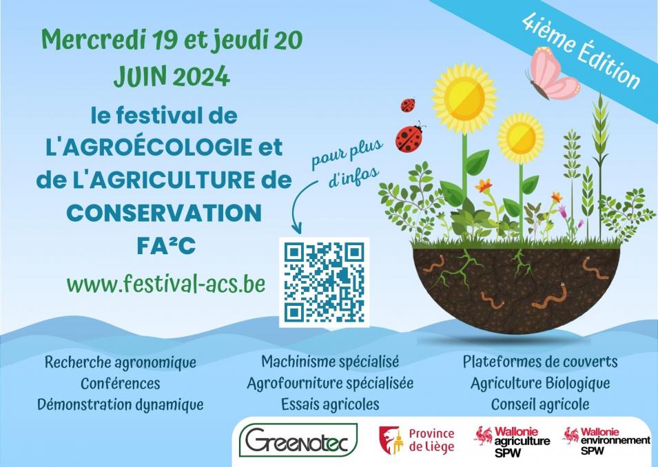 Retrouvez-nous au Festival de l'agroécologie et de l'agriculture de conservation des sols (FA2C)